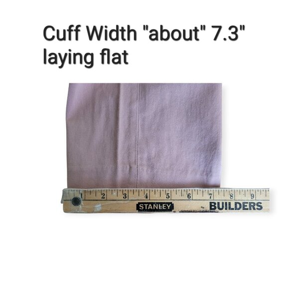 ba&sh 100% cotton blush tan trousers size XS - Picture 11 of 13